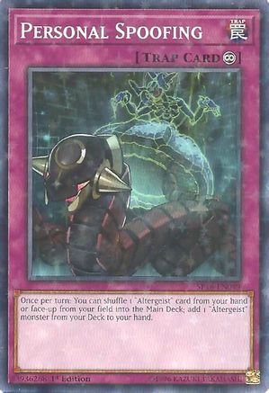 Personal Spoofing (Starfoil) (SP18-EN049) - Star Pack VRAINS 1st Edition-1