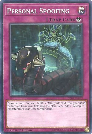 Personal Spoofing (SP18-EN049) - Star Pack VRAINS 1st Edition-1