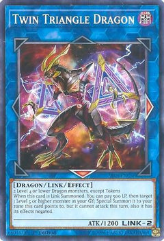 Twin Triangle Dragon (SP18-EN036) - Star Pack VRAINS 1st Edition-1