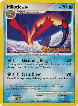 Milotic - 70/147 (Prerelease) - Nintendo Promos-1