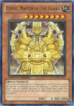 Exxod, Master of The Guard (WCPP-EN015) - World Championship 2010 Card Pack Limited-1