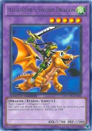 Alligator's Sword Dragon (WCPP-EN019) - World Championship 2010 Card Pack Limited-1
