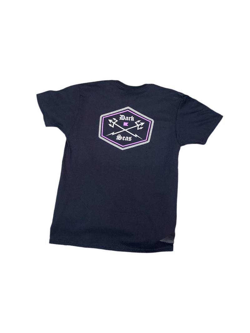 Dark Seas 'Cornerstone' Tee - Black-2