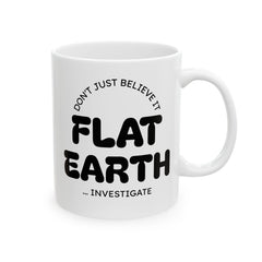 Flat Earth Ceramic Mug-4