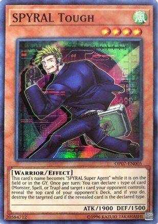 SPYRAL Tough (OP07-EN005) - OTS Tournament Pack 7 Unlimited-1