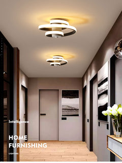 Simple and Modern Metal LED Ceiling Light-3