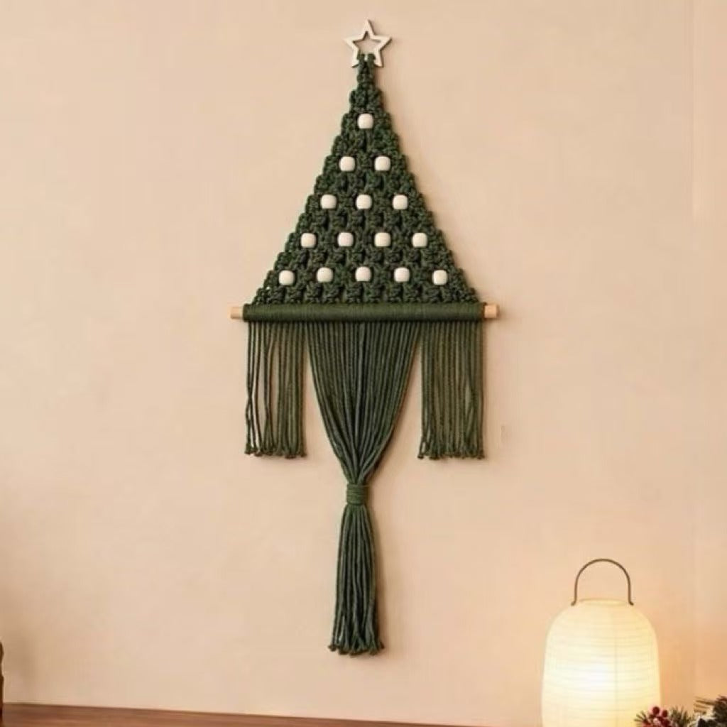 Christmas Hand-knitted Christmas Tree Ornament-1