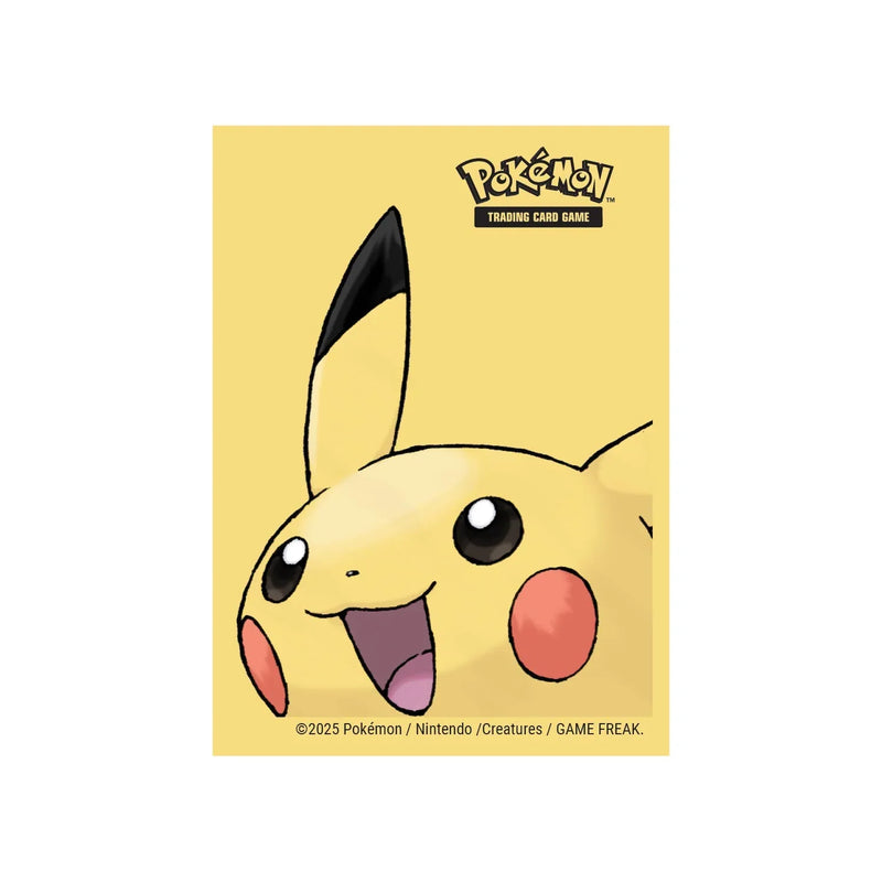 Ultra Pro - Pokemon Pikachu Face Deck Protector Sleeves (65pcs)-1