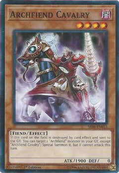 Archfiend Cavalry (SR06-EN013) - Structure Deck: Lair of Darkness 1st Edition-1