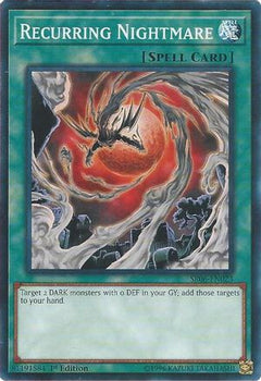Recurring Nightmare (SR06-EN023) - Structure Deck: Lair of Darkness 1st Edition-1