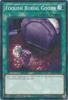 Foolish Burial Goods (SR06-EN026) - Structure Deck: Lair of Darkness 1st Edition-1