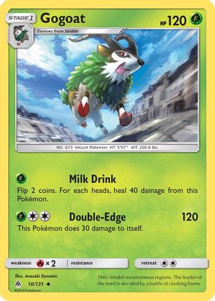 Gogoat/131 - SM  Forbidden Light Reverse Holofoil