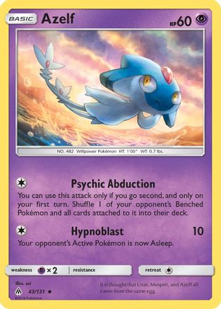 Azelf 43/131 - SM  Forbidden Light-1