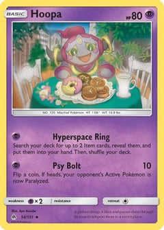 Hoopa 54/131 - SM  Forbidden Light-1