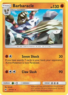 Barbaracle/131 - SM  Forbidden Light-1