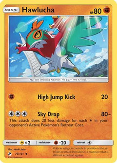 Hawlucha 70/131 - SM  Forbidden Light Reverse Holofoil-1
