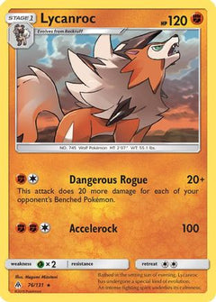 Lycanroc 76/131 - SM  Forbidden Light-1