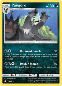 Pangoro/131 - SM  Forbidden Light Reverse Holofoil-1