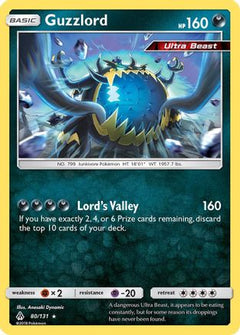 Guzzlord 80/131 - SM  Forbidden Light Holofoil-1