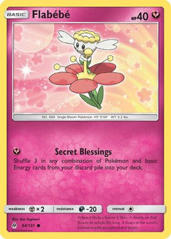 Flabebe (84) 84/131 - SM  Forbidden Light Reverse Holofoil-1