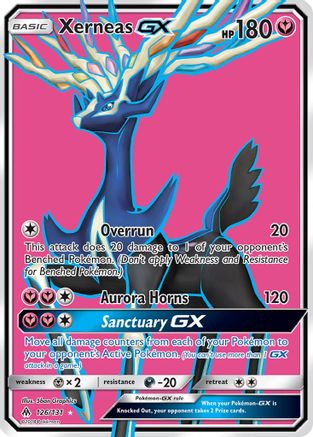 Xerneas GX (Full Art)/131 - SM  Forbidden Light Holofoil-1