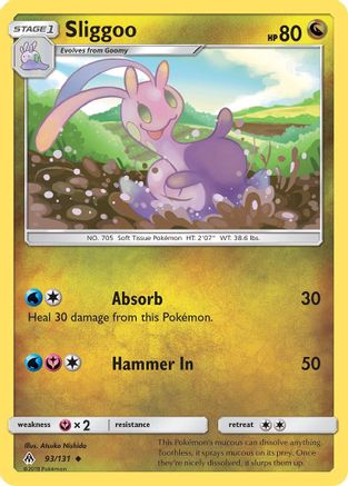 Sliggoo 93/131 - SM  Forbidden Light Reverse Holofoil-1