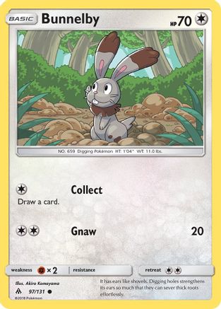 Bunnelby 97/131 - SM  Forbidden Light Reverse Holofoil-1