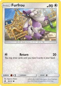 Furfrou/131 - SM  Forbidden Light Reverse Holofoil-1