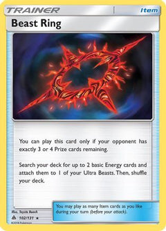 Beast Ring 102/131 - SM  Forbidden Light-1