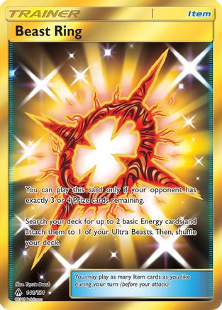 Beast Ring (Secret)/131 - SM  Forbidden Light Holofoil-1