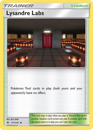 Lysandre Labs 111/131 - SM  Forbidden Light Reverse Holofoil-1