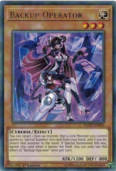 Backup Operator (FLOD-EN003) - Flames of Destruction 1st Edition-1