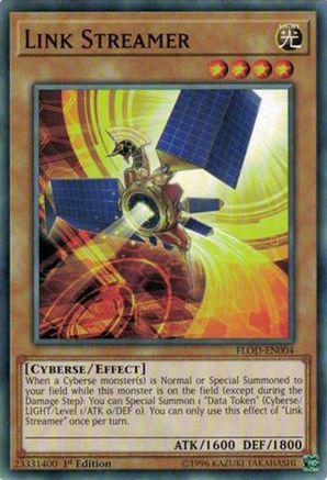 Link Streamer (FLOD-EN004) - Flames of Destruction 1st Edition-1