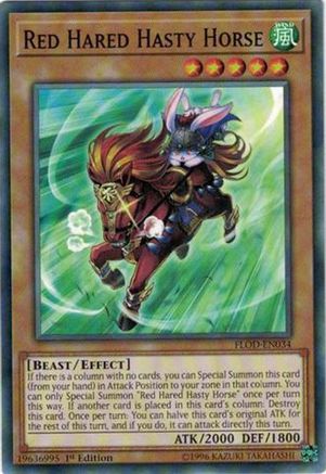 Red Hared Hasty Horse (FLOD-EN034) - Flames of Destruction Unlimited-1