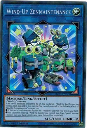 Wind-Up Zenmaintenance (FLOD-EN049) - Flames of Destruction 1st Edition-1