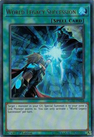 World Legacy Succession (FLOD-EN058) - Flames of Destruction 1st Edition-1