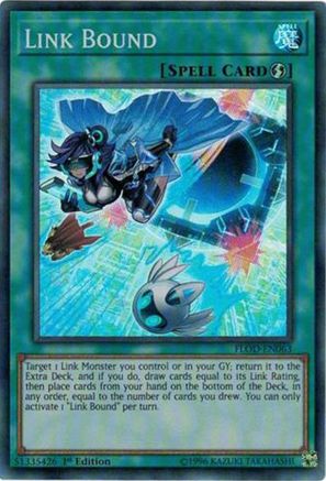 Link Bound (FLOD-EN063) - Flames of Destruction 1st Edition-1