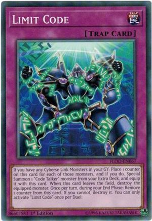 Limit Code (FLOD-EN067) - Flames of Destruction 1st Edition-1