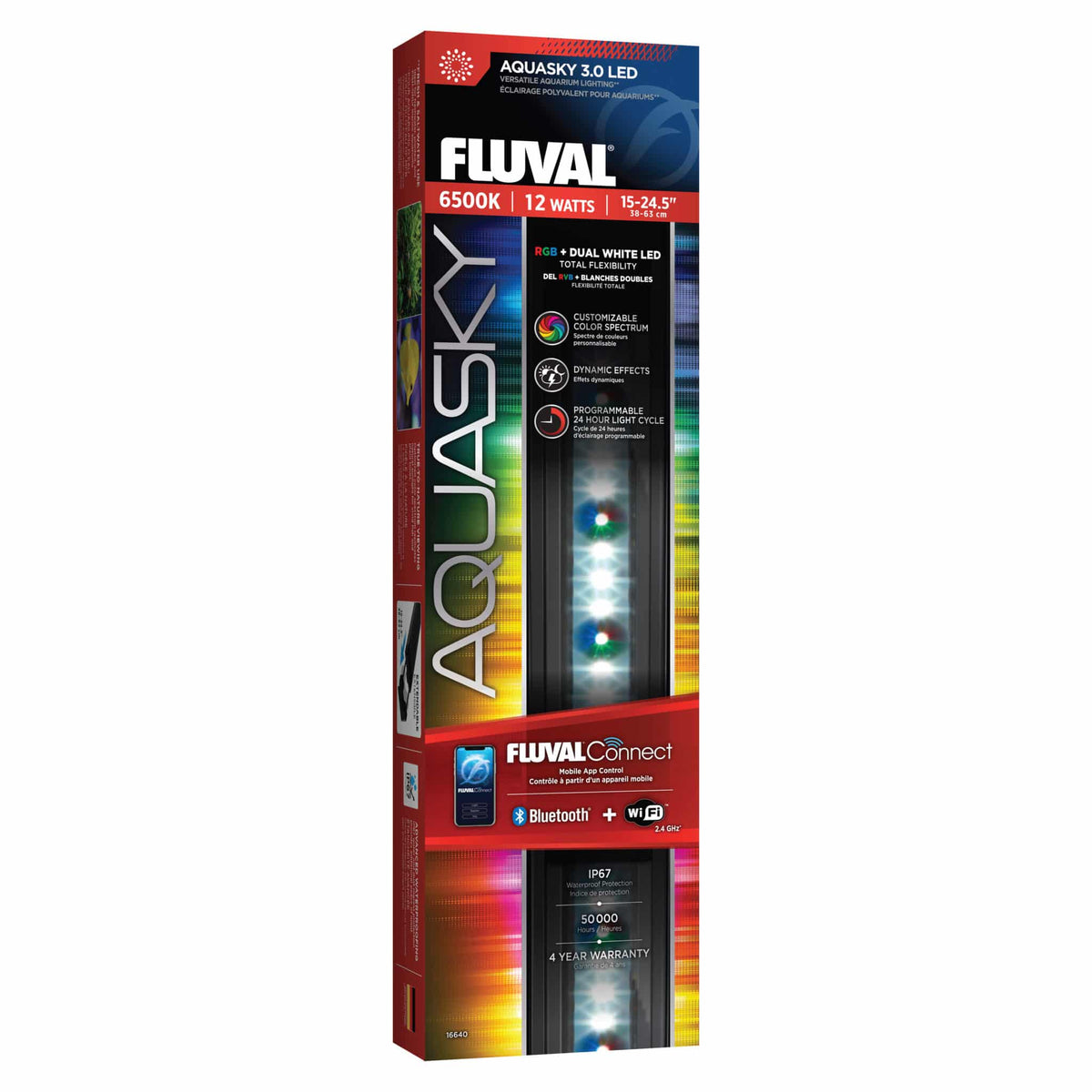 Fluval Aquasky 3.0 LED Strip Bluetooth + 2.4GHz Wi-Fi-7