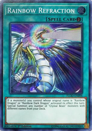 Rainbow Refraction (FLOD-EN098) - Flames of Destruction 1st Edition-1