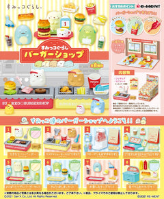 Sumikko Gurashi Burger Shop (1 Random Box) (Re-Ment Blind Box)-1