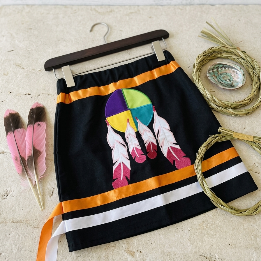 Dreamcather Ribbon Skirt-2