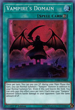 Vampire's Domain (DASA-EN009) - Dark Saviors 1st Edition-1