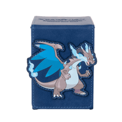Ultra Pro - Alcove Flip Deck Box - Pokemon Mega Charizard X-1