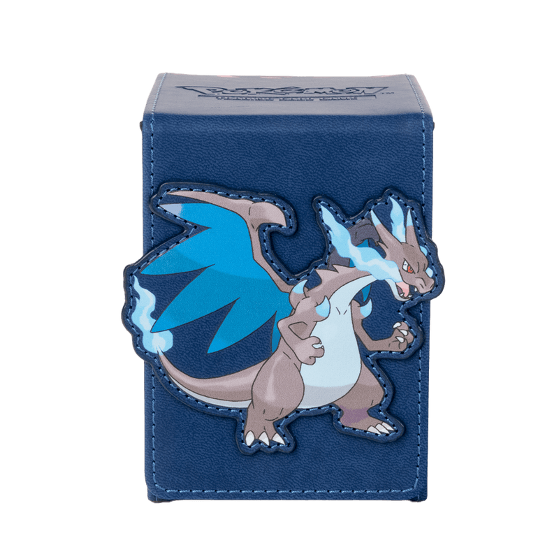 Ultra Pro - Alcove Flip Deck Box - Pokemon Mega Charizard X-1