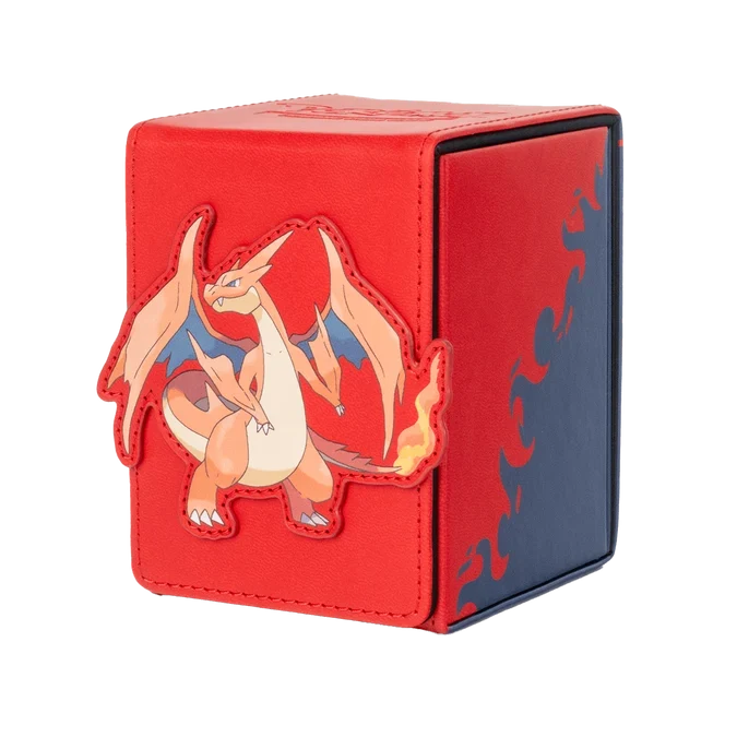 Ultra Pro - Alcove Flip Elite Deck Box - Pokémon - Mega Charizard Y-1