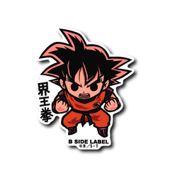 Dragon Ball - Goku 2 Small Sticker (B-SIDE LABEL)-1