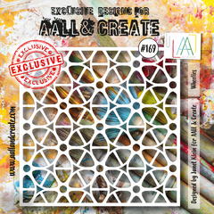AALL and Create 6"x6" Stencil - #169 - Wheelies-1