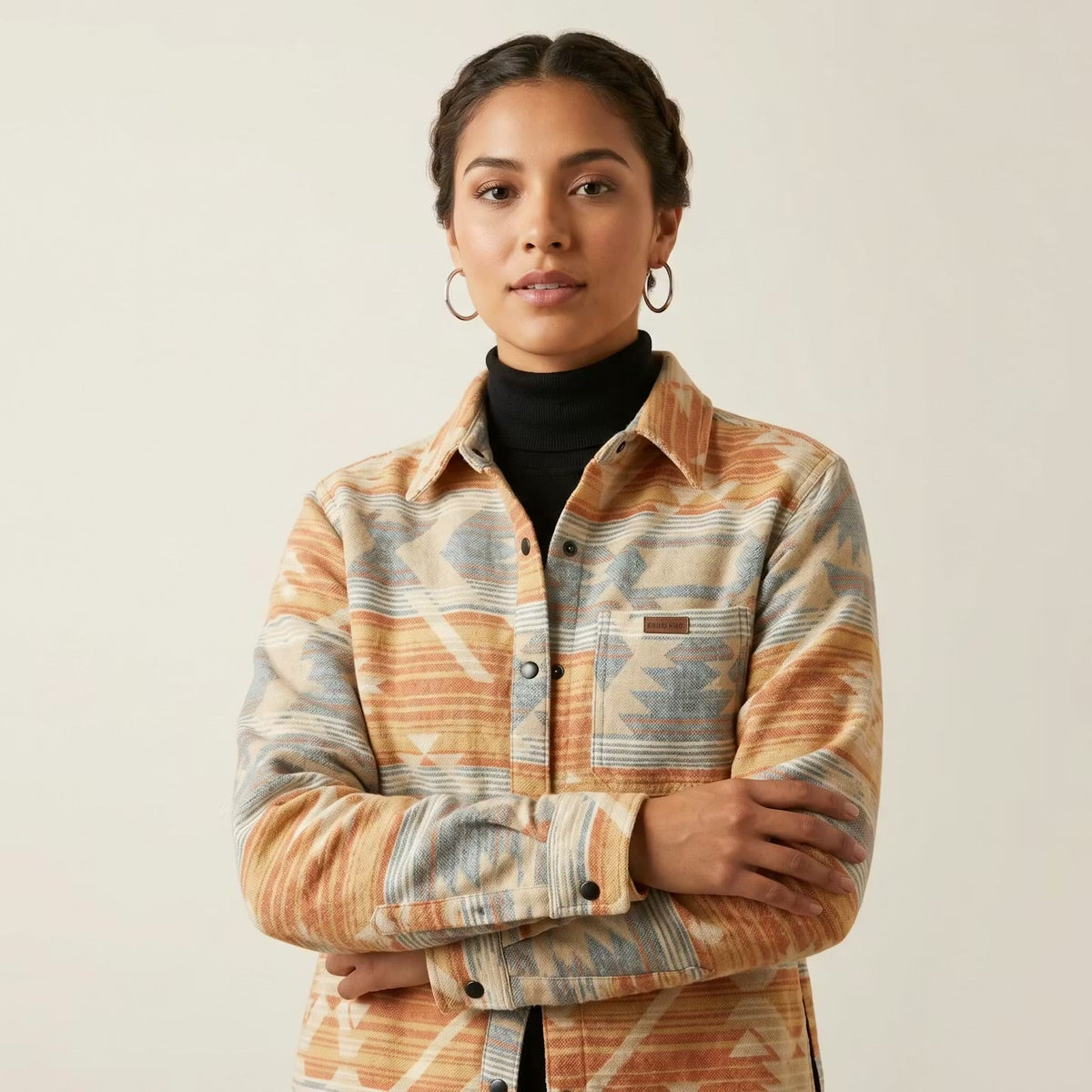 Light Blue and Orange Grand Canyon Jacket (Unisex)