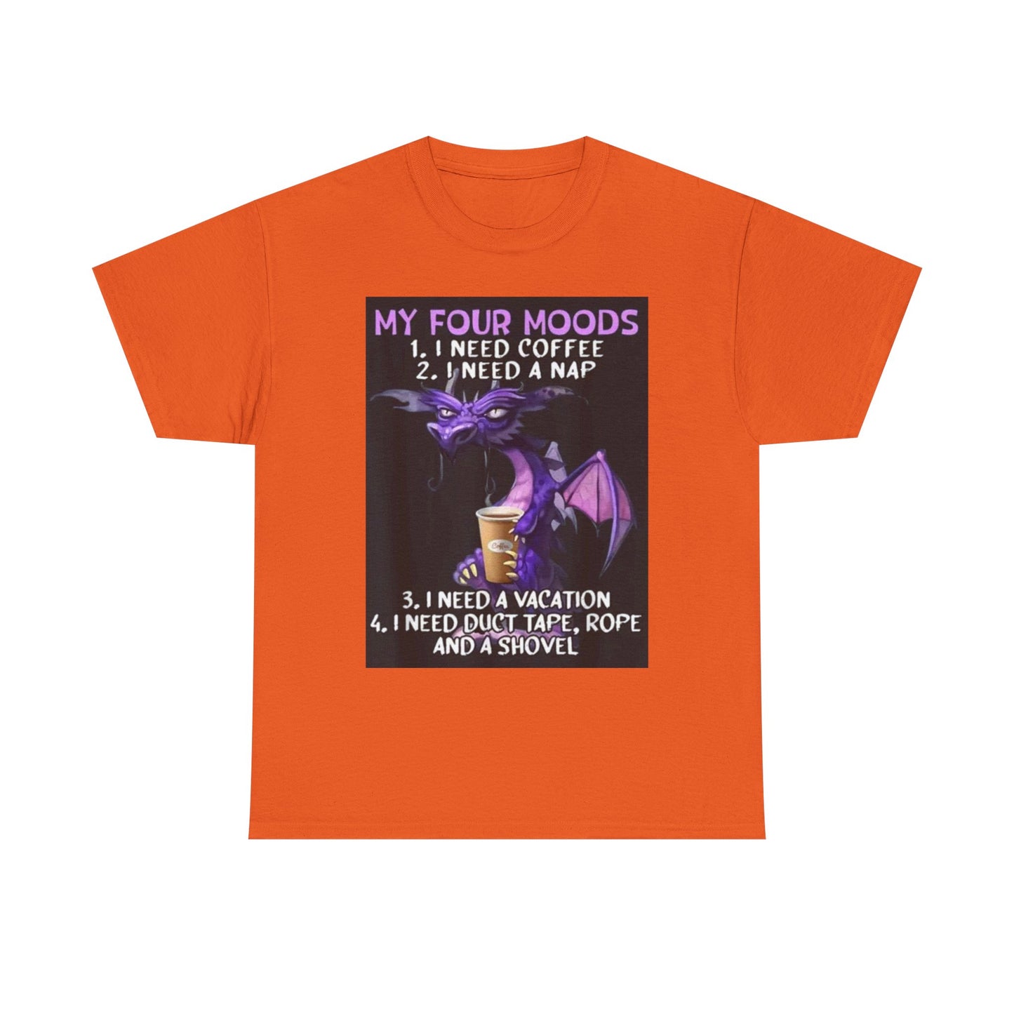 "My 4 Moods" Unisex Heavy Cotton Tee